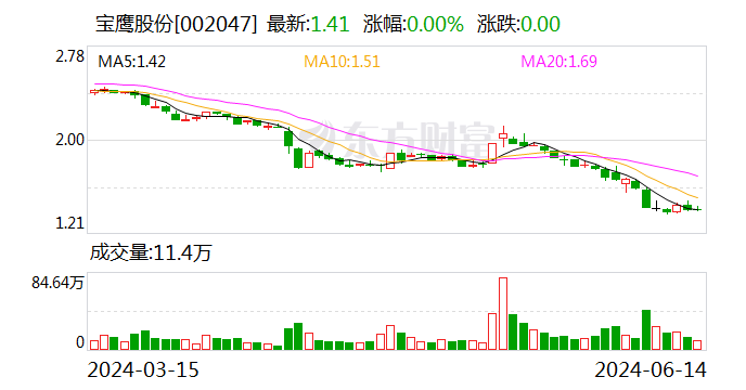 宝鹰股份:总部大厦目前尚在建设中 在公司财务报表中计入在建工程科目
