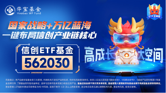 三大热点螺旋驱动?京北方一字涨停!信创ETF基金(562030)劲涨1.66%,涨幅霸居信创竞品ETF首位!