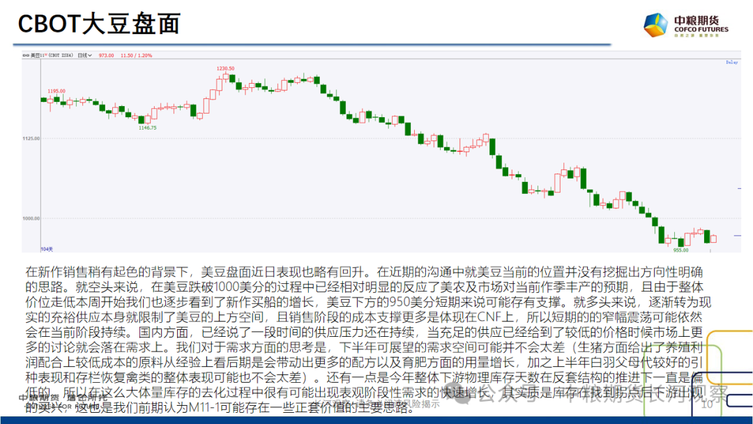 【长河报告】大豆、豆粕周度数据20240823:作物巡查结果偏好,美豆出口略有升温
