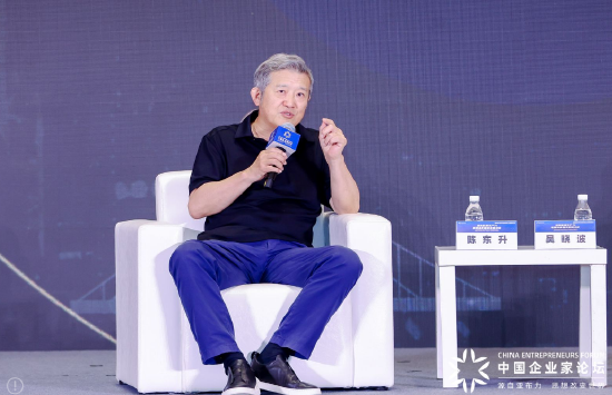 陈东升:聪明的人把赚的钱放在下一代产品的研发上