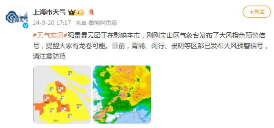 上海突发龙卷风!