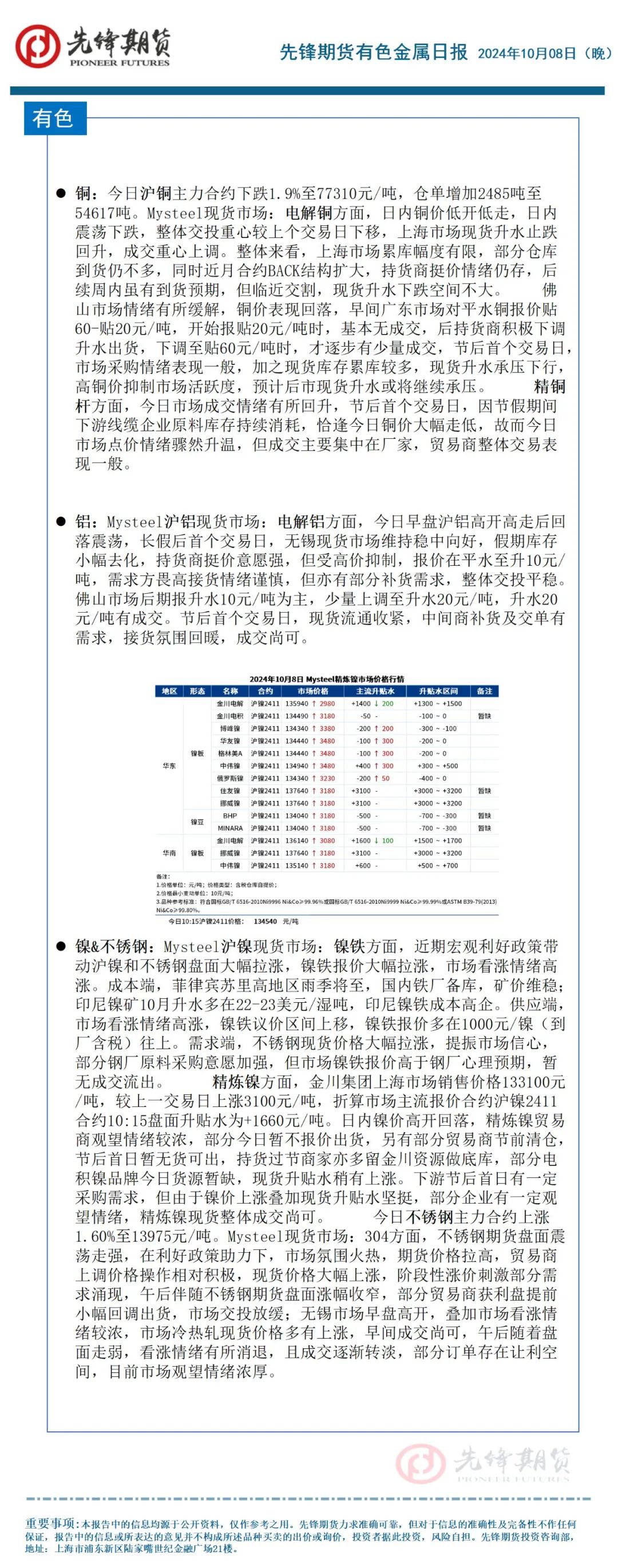 国庆首日股指延续疯狂，国内商品多品种高开后跳水，情绪有所回落？