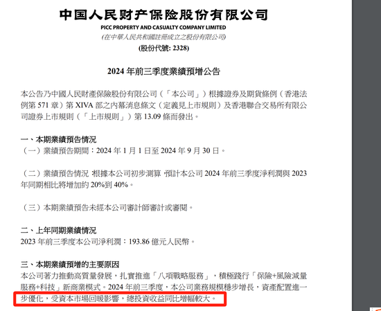资本市场回暖的“甜头” 两家保险公司“尝到了”!