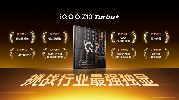 iQOO Z10 Turbo+发布：8000mAh大电池+旗舰双芯 起售价2199元
