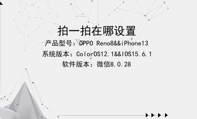 微信拍了拍了怎么设置(微信上的拍了拍怎么设置) 微信拍了拍了怎么设置(微信上的拍了拍怎么设置)