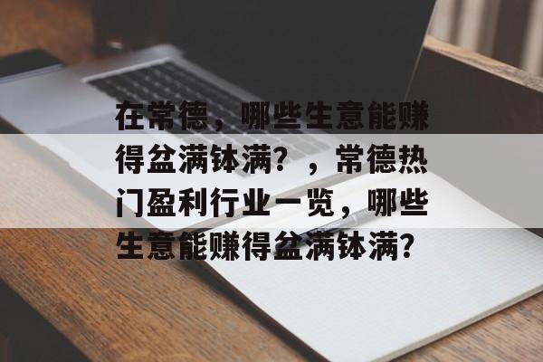 在常德，哪些生意能赚得盆满钵满？，常德热门盈利行业一览，哪些生意能赚得盆满钵满？