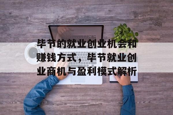 毕节的就业创业机会和赚钱方式，毕节就业创业商机与盈利模式解析