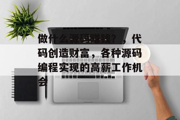 做什么源码赚钱？，代码创造财富，各种源码编程实现的高薪工作机会