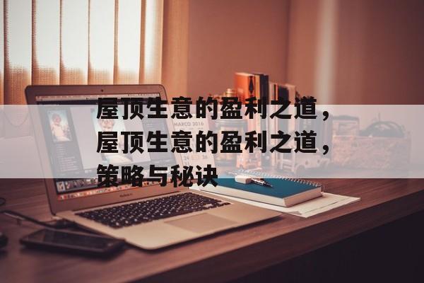 屋顶生意的盈利之道，屋顶生意的盈利之道，策略与秘诀