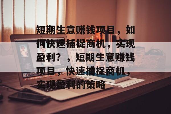 短期生意赚钱项目，如何快速捕捉商机，实现盈利？，短期生意赚钱项目，快速捕捉商机，实现盈利的策略