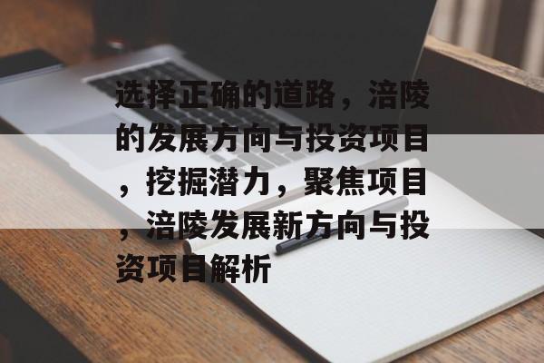 选择正确的道路,涪陵的发展方向与投资项目,挖掘潜力,聚焦项目,涪陵发展新方向与投资项目解析 选择正确的道路,涪陵的发展方向与投资项目,挖掘潜力,聚焦项目,涪陵发展新方向与投资项目解析