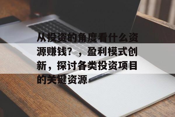 从投资的角度看什么资源赚钱？，盈利模式创新，探讨各类投资项目的关键资源
