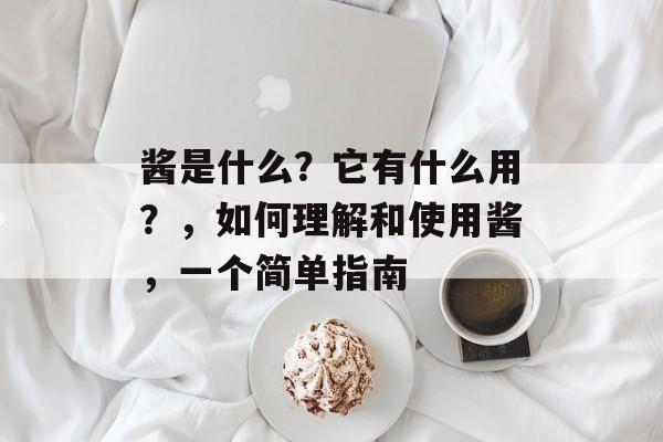 酱是什么？它有什么用？，如何理解和使用酱，一个简单指南