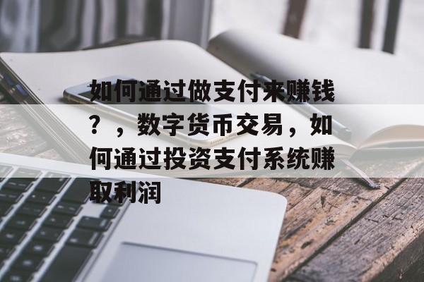 如何通过做支付来赚钱?,数字货币交易,如何通过投资支付系统赚取利润 如何通过做支付来赚钱?,数字货币交易,如何通过投资支付系统赚取利润