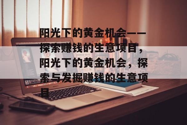 阳光下的黄金机会——探索赚钱的生意项目,阳光下的黄金机会,探索与发掘赚钱的生意项目 阳光下的黄金机会——探索赚钱的生意项目,阳光下的黄金机会,探索与发掘赚钱的生意项目