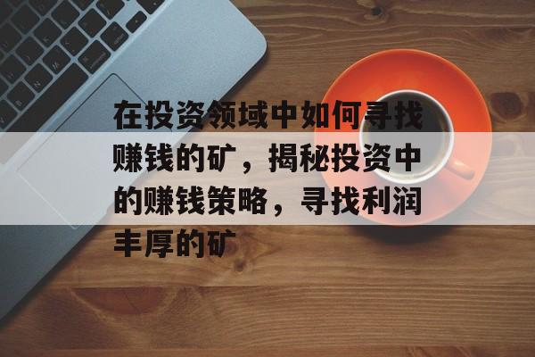 在投资领域中如何寻找赚钱的矿，揭秘投资中的赚钱策略，寻找利润丰厚的矿