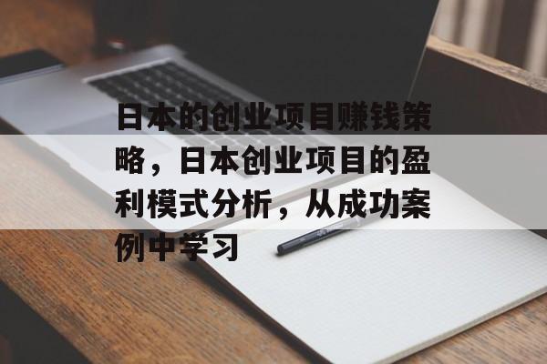 日本的创业项目赚钱策略，日本创业项目的盈利模式分析，从成功案例中学习