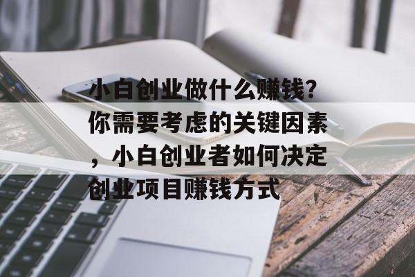 小白创业做什么赚钱?你需要考虑的关键因素,小白创业者如何决定创业项目赚钱方式 小白创业做什么赚钱?你需要考虑的关键因素,小白创业者如何决定创业项目赚钱方式