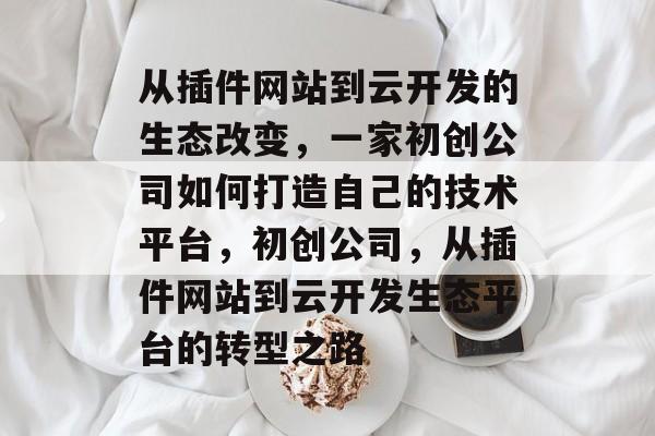 从插件网站到云开发的生态改变,一家初创公司如何打造自己的技术平台,初创公司,从插件网站到云开发生态平台的转型之路 从插件网站到云开发的生态改变,一家初创公司如何打造自己的技术平台,初创公司,从插件网站到云开发生态平台的转型之路