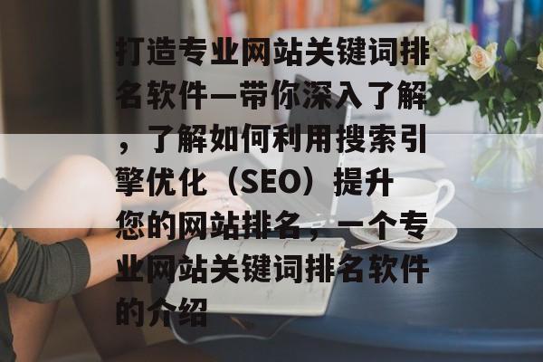 打造专业网站关键词排名软件—带你深入了解，了解如何利用搜索引擎优化（SEO）提升您的网站排名，一个专业网站关键词排名软件的介绍