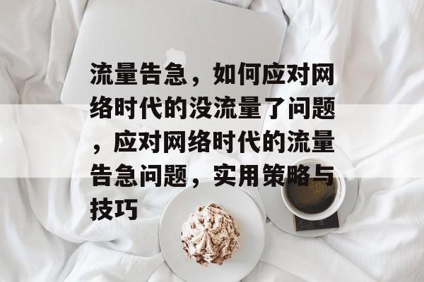 流量告急，如何应对网络时代的没流量了问题，应对网络时代的流量告急问题，实用策略与技巧