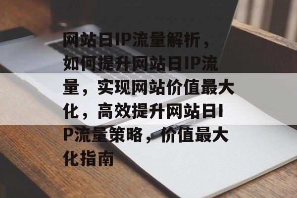 网站日IP流量解析，如何提升网站日IP流量，实现网站价值最大化，高效提升网站日IP流量策略，价值最大化指南