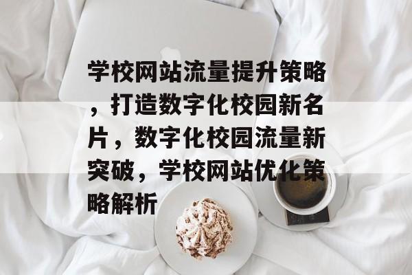 学校网站流量提升策略，打造数字化校园新名片，数字化校园流量新突破，学校网站优化策略解析