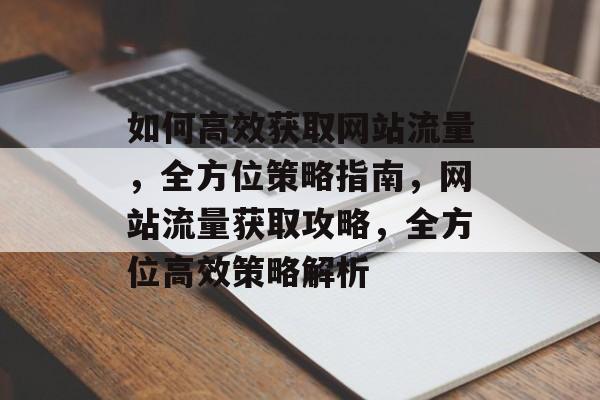 如何高效获取网站流量，全方位策略指南，网站流量获取攻略，全方位高效策略解析