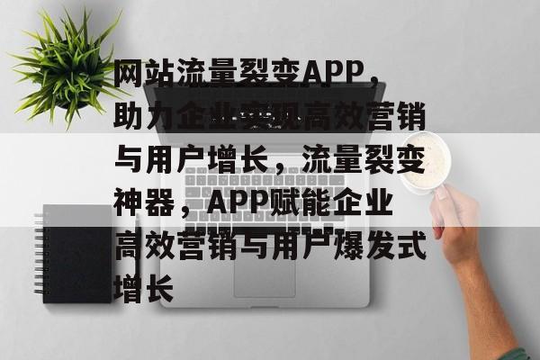 网站流量裂变APP，助力企业实现高效营销与用户增长，流量裂变神器，APP赋能企业高效营销与用户爆发式增长