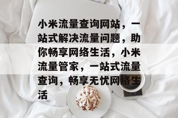 小米流量查询网站，一站式解决流量问题，助你畅享网络生活，小米流量管家，一站式流量查询，畅享无忧网络生活