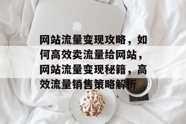网站流量变现攻略，如何高效卖流量给网站，网站流量变现秘籍，高效流量销售策略解析