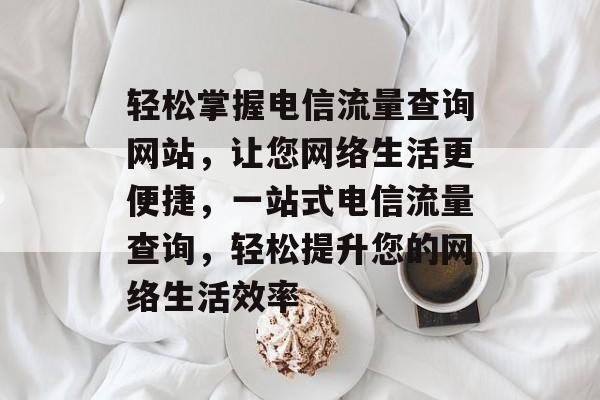 轻松掌握电信流量查询网站，让您网络生活更便捷，一站式电信流量查询，轻松提升您的网络生活效率