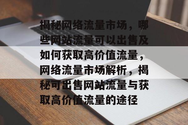 揭秘网络流量市场，哪些网站流量可以出售及如何获取高价值流量，网络流量市场解析，揭秘可出售网站流量与获取高价值流量的途径