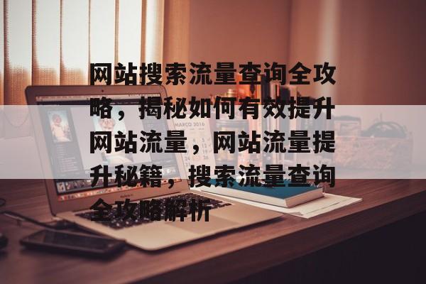 网站搜索流量查询全攻略，揭秘如何有效提升网站流量，网站流量提升秘籍，搜索流量查询全攻略解析
