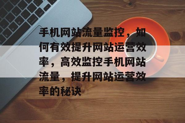 手机网站流量监控，如何有效提升网站运营效率，高效监控手机网站流量，提升网站运营效率的秘诀