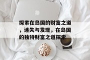 探索在岛国的财富之道，迷失与发现，在岛国的独特财富之道探索