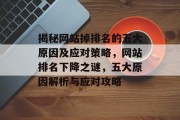 揭秘网站掉排名的五大原因及应对策略，网站排名下降之谜，五大原因解析与应对攻略