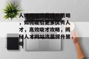人才网站流量提升策略，如何吸引更多优秀人才，高效吸才攻略，揭秘人才网站流量提升策略