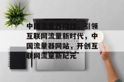 中国流量器网站，引领互联网流量新时代，中国流量器网站，开创互联网流量新纪元