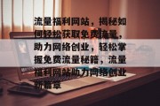 流量福利网站，揭秘如何轻松获取免费流量，助力网络创业，轻松掌握免费流量秘籍，流量福利网站助力网络创业新篇章
