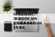 PACIFIC LEGEND(08547)拟溢价约6.36%配股最多净筹约3800万港元