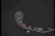 艾琳在加勒比海升级为 “危险的” 四级风暴