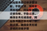 网站服务器迁移步骤详解，平稳过渡，保障业务连续性，网站服务器迁移攻略，平稳过渡，确保业务无缝连续，网站服务器迁移攻略，平稳过渡，确保业务无缝连续的详细步骤