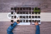 网站流量如何转化为财富，揭秘网站流量赚钱之道，网站流量变现攻略，揭秘流量赚钱的秘密