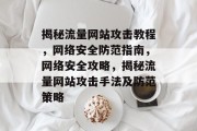 揭秘流量网站攻击教程，网络安全防范指南，网络安全攻略，揭秘流量网站攻击手法及防范策略