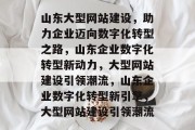山东大型网站建设，助力企业迈向数字化转型之路，山东企业数字化转型新动力，大型网站建设引领潮流，山东企业数字化转型新引擎，大型网站建设引领潮流
