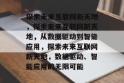 探索未来互联网新天地，探索未来互联网新天地，从数据驱动到智能应用，探索未来互联网新天地，数据驱动、智能应用的无限可能