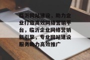临沂网站建设，助力企业打造高效网络营销平台，临沂企业网络营销新引擎，专业网站建设服务助力高效推广
