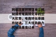 网站流量转换订单，揭秘提升电商转化率的三大优势，电商转化率提升秘诀，三大优势助力网站流量变订单