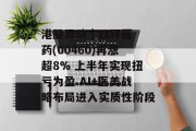 港股异动 | 四环医药(00460)再涨超8% 上半年实现扭亏为盈 AI+医美战略布局进入实质性阶段